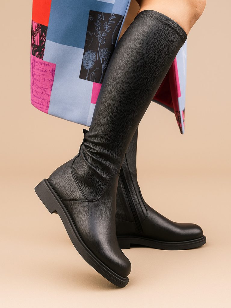 kozaki skórzane barefoot lyra